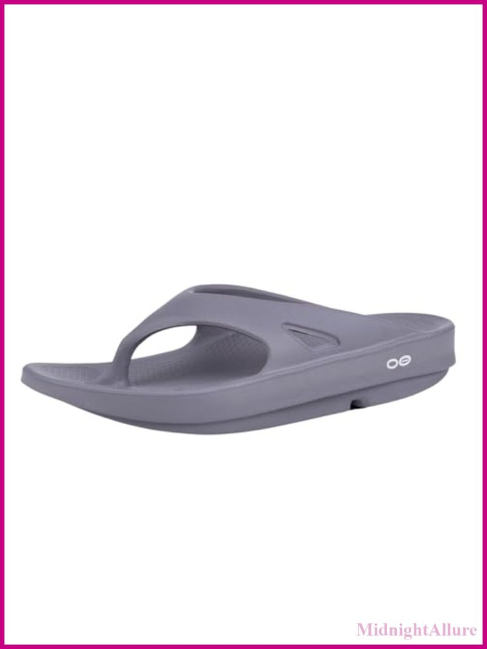 Recovery Sandal with OOfoam Technology Patented Footbed Arch Support
